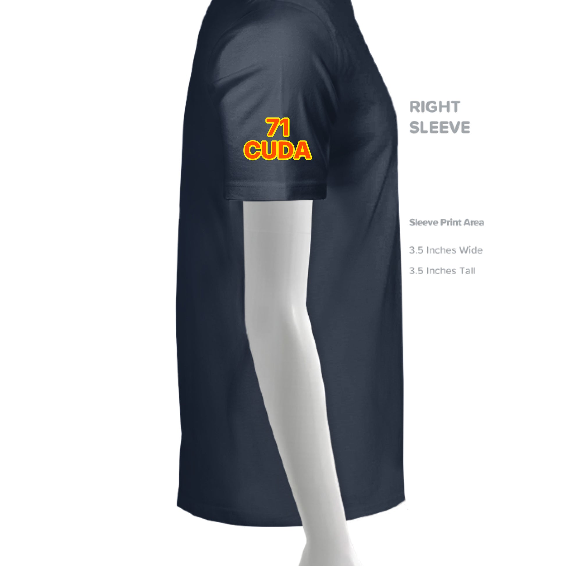 TRUE NAVY - SLEEVE_RIGHT